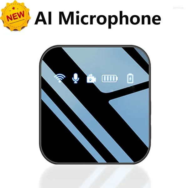 Microfones celulares celular sem fio Lavalier Microfone Live Broadcast Radio Radio Radio Bluetooth Connection Mini