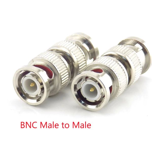 Зарядные устройства 2/5/10pcs разъемы BNC Женский BNC -мужской для мужчин RCA Женский BNC Женский адаптер для RCA для камеры системы видеонаблюдения в виде видеонаблюдения.