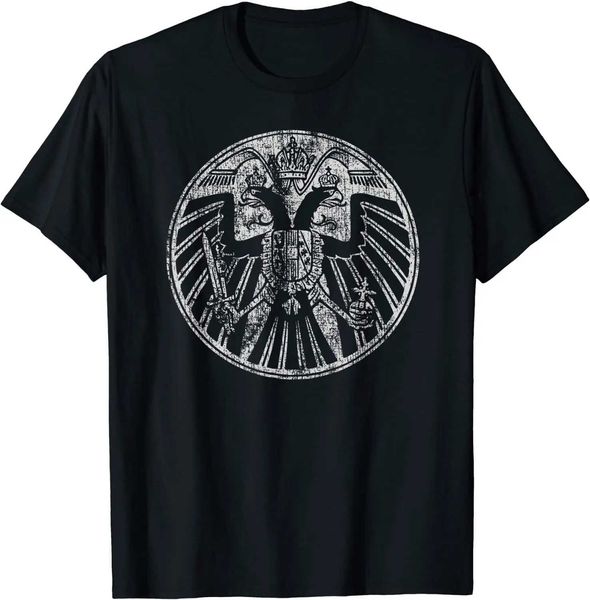 Мужские футболки Прусская эмблема немецкая футболка Священной Римской империи Империя 100% хлопок O-образное с коротким рукавом.