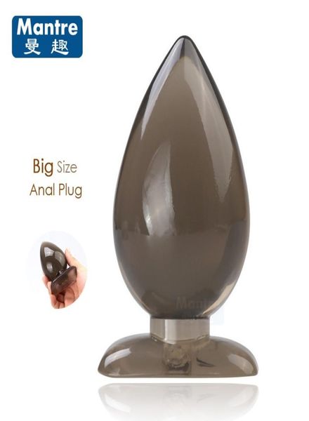 Große 1pc Riese Anal Sex Toys Silicon Butt Plug Dildo Erwachsene Produkte für Frauen mit Einzelhandelspaket Geschenk Juguetes Eroticos S9249563719
