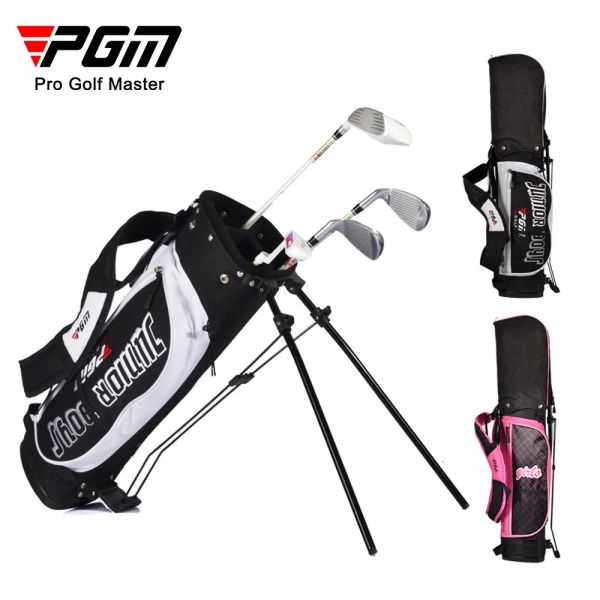 Сумки PGM PGM Junior Kids Golf Bag, портативная стойка для гольфа Степка Сумка для гольф -клуба может разместить спортивные туристические сумки QB021