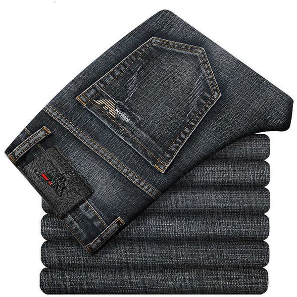 Jeans invernali jeans marchio maschile elastico slim dritte busin speciale