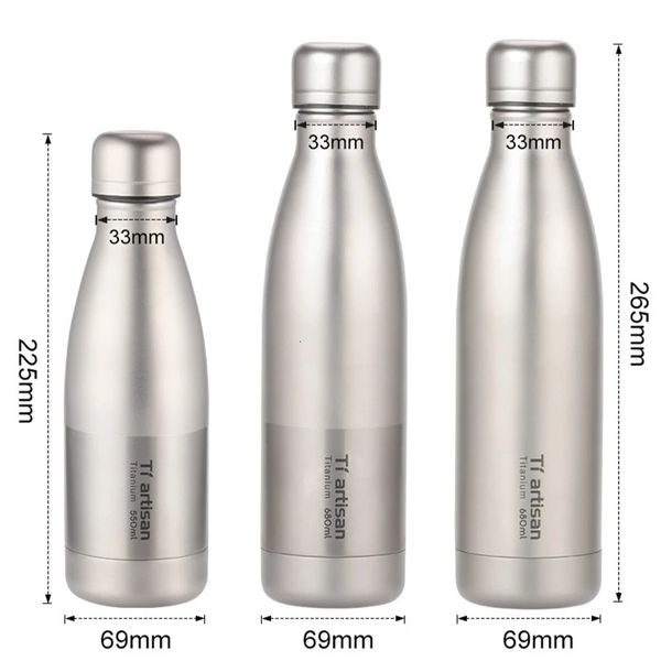 550/680ml Wasserflasche tragbares BPA kostenloser Wassertrinkflasche Sport Sportbahn Getränke School Geschenke 240416