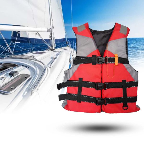 Jacket Ski Adults Pool Pool Buoy Ring Pool Equipment Ganches para cerca de meninos colete salva -vida