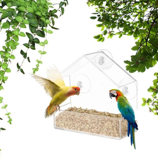 Outros pássaros fornecem alimentador de alimentos, gaiola destacável Aplicação de ampla aplicação de ferramenta de alimentação útil pendurada