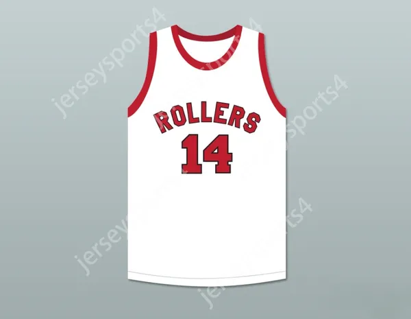 Пользовательская мужская молодежь/дети Джордж Ностранд 14 Providence Steamrollers White Basketball Jersey 4 Top Snatched S-6xl