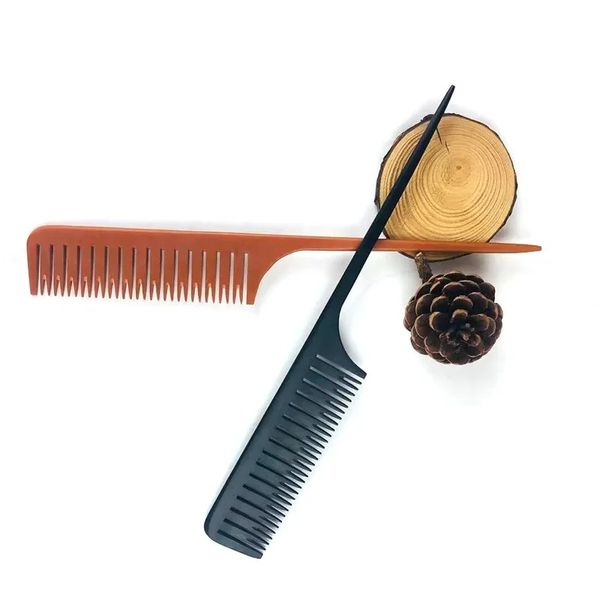 Novo destaque pente de aço de aço agulha de gorjeta de cabeleireiro permite ferramenta anti-estática de cabeleireiro