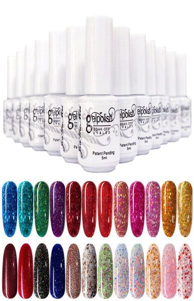 Gelpolish Gelish Gel Politur 5ml UV Soak Off Basis Foundation Top Coat Lack Lack 100 Marke Langlastung 198 Farben Optional6047908