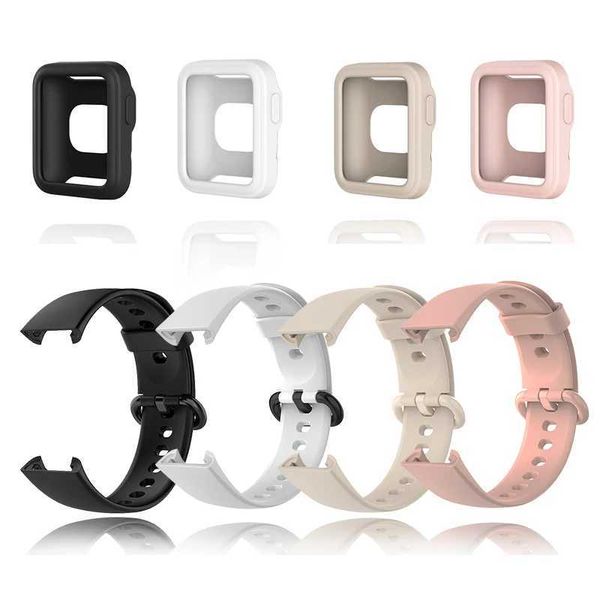 Sehen Sie Bänder Silikongurt an, die für Xiaomi Uhr 2 -Lite -Gurt mit weicher Hülle Ersatzgurt Armband Redmi Uhr Mi Poco -Armband 240424 geeignet sind. 240424