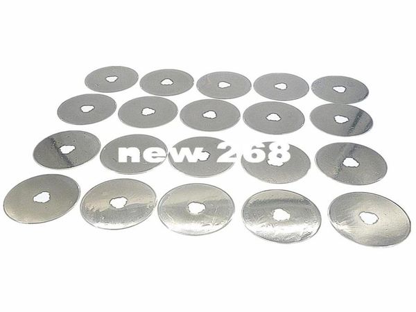 20pcs 60 mm Rotary Cutter Ersatzblätter OD60ID10T03mm Rotary Cutter Blades Patchwork Stoff geschnittene Quilt -Passform Olfa Dafa Fiskars5491523