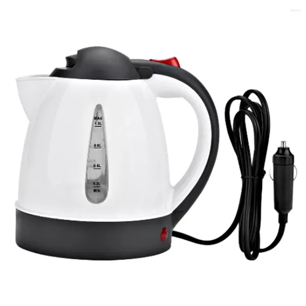 Garrafas de água 1000 ml de carros de chaleira aquecedor de caminhão automático 12/24 V Aço inoxidável 250 W Coffee