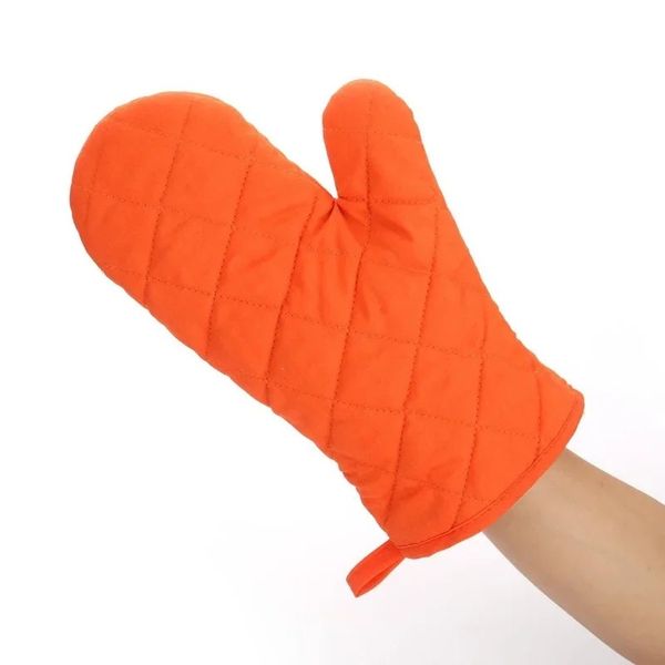 New Cotton Glove Moda Moda Multicolor Alto Temperatura Bandeja Disishitora de Patrófia do forno Potholder de cozinha Mitts Bakeware NOVO PARA