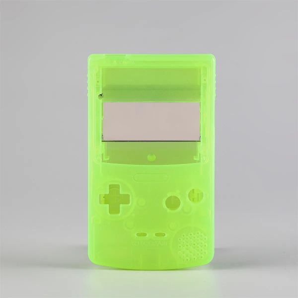 GBC Retro Pixel 2.0 Lamine Koustom Konutu için Aksesuar Yedek Kabuk Gameboy Advance Renk