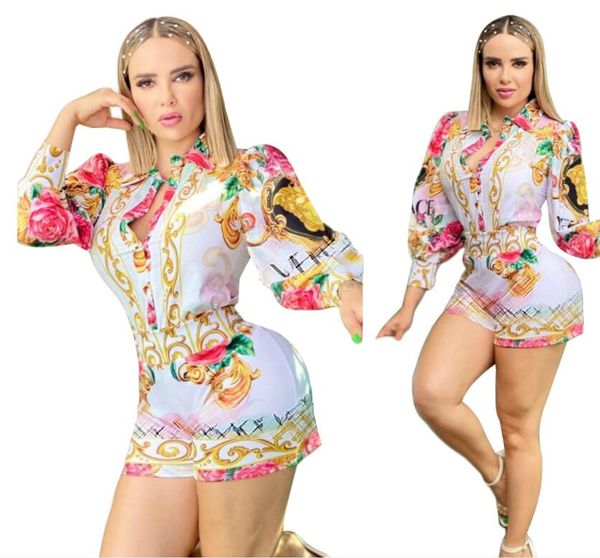 Royal Style Women Sets Short Summer Summer Manga curta Campa de pescoço O Tops+Shorts Lápis Duas peças de trajes de traje de traje de montanha feminina