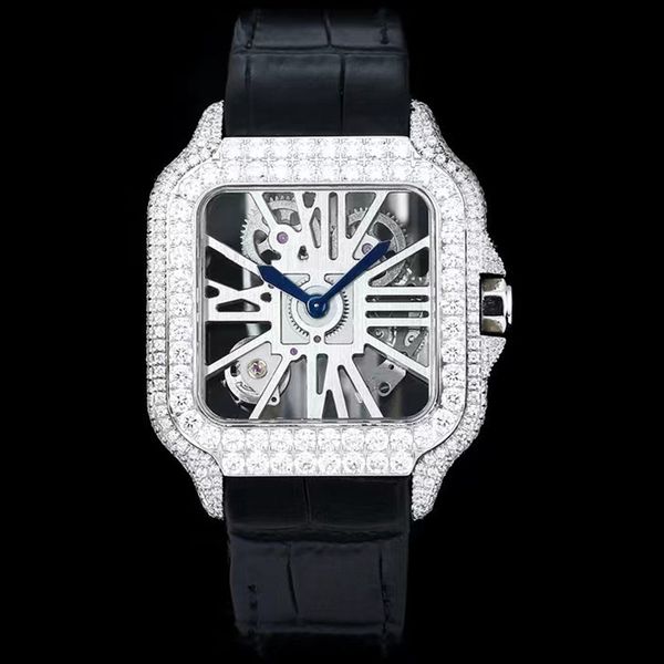 Diamond Hollow orow orologio da uomo al quarzo orologio da 40 mm Sapphire Women Owatch Montre de Luxe