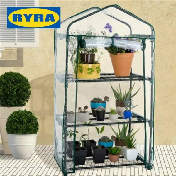 PVC Cover Plant Greenhouse Garden Supplies Outdoor Grow Green House para Gardening Flowerpot Tent 240415