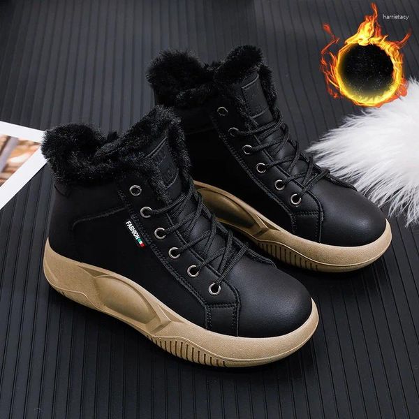 Lässige Schuhe Frauen Plattform Sneaker 2024 Modelle Flachflats Oxford Sport Fur Ladies vulkanisierte Zapatillas Mujer