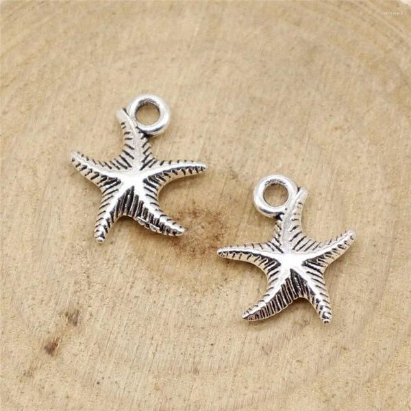 Acessórios Men Acessórios Jóias de estrela do mar Faça um suprimento 16x14mm 20pcs