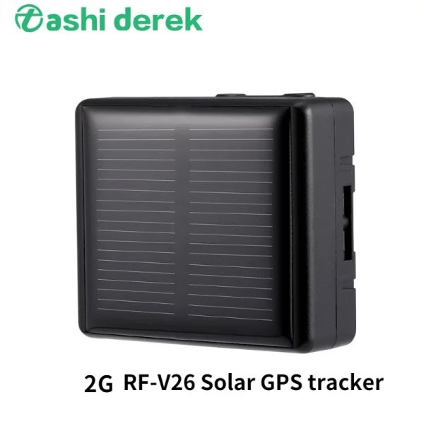 Аксессуары 2G RFV26/V24 GPS Tracker для коровьей овец Солнечный GPS Tracker Mini IP66 Водонепроницаемое местоположение способы Wi -Fi+GPS+LBS+AGPS AntiReMove