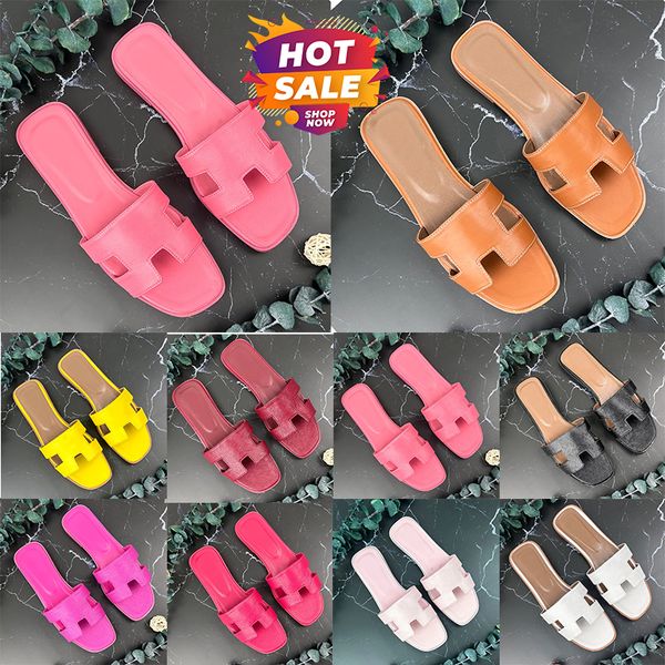 Slippers Designer Fomen Slides Сандалии сандалии мужчин летние ползунки Sandale Shoes Classic Brand Casual Woman Owler Slipper Beach Real Leather