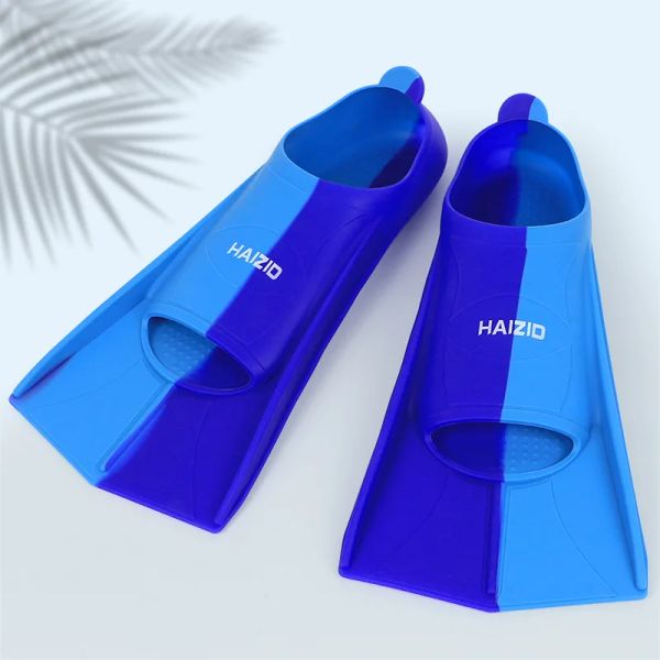 Accessori addestramento da nuoto professionale a pinne corte silicone morbido snorkeling pinne per immersioni da uomo per bambini che nuotano pinne attrezzatura scuba