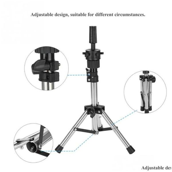 Инструменты для волос парик Стенд регулируемый салон Профессиональный пластиковый держатель дисплей, фиктивные аксессуары, выпадают продукты доставки OTF5F