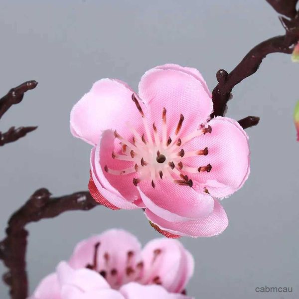 Fiori secchi Pugna artificiale Blossom Cinese Stile Piccollo Plum invernale Artificiale Floro Soggio