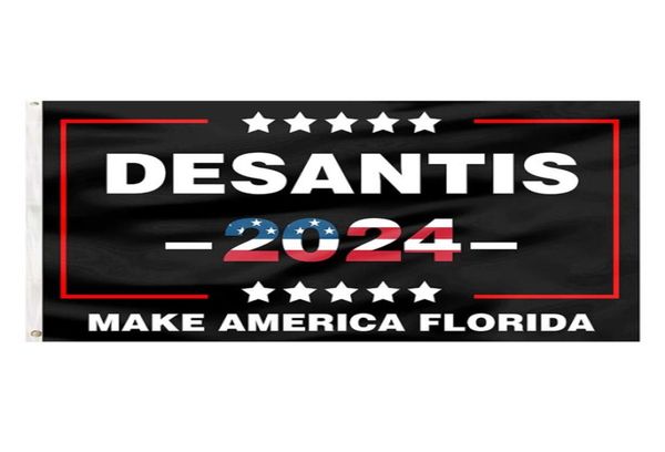 Desantis 2024 Make America Florida American 3039 x 5039ft Flags 100D Polyester Outdoor Banners Высококачественный яркий цвет с 5888645