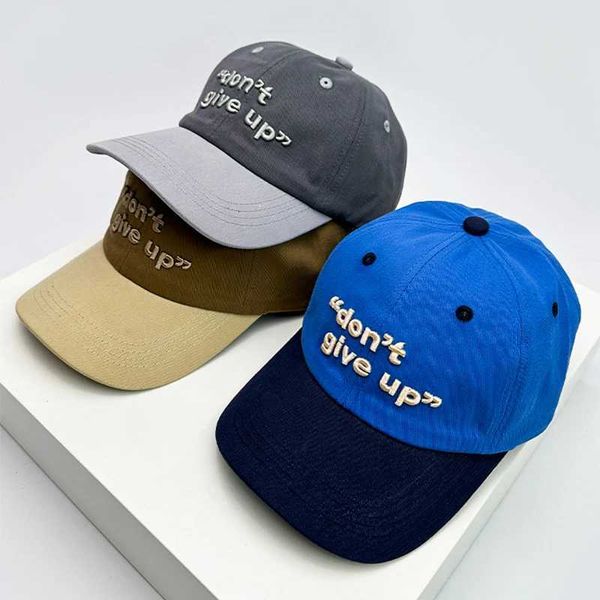 Ball Caps Nuovi uomini Donne Donne Block Block Cappelli da baseball Giapponese Giappone traspirabile Sundifugale versatili Cappelli Snapback Studente di moda J240425