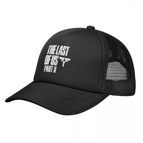 Ball Caps The Last Of Us Fireflies Mesh Baseball Cap Basebal Sport Sport Hat Brapester Polyester Dad Summer Trucker