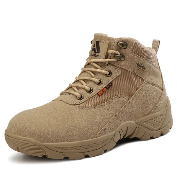 Schuhe 2023 Herren Taktische Stiefel wasserdichte Militärschuhe Sommer -Knöchel Armee Stiefel leichte Outdoor -Stiefel Mann tragen resistent kostenlos Versand