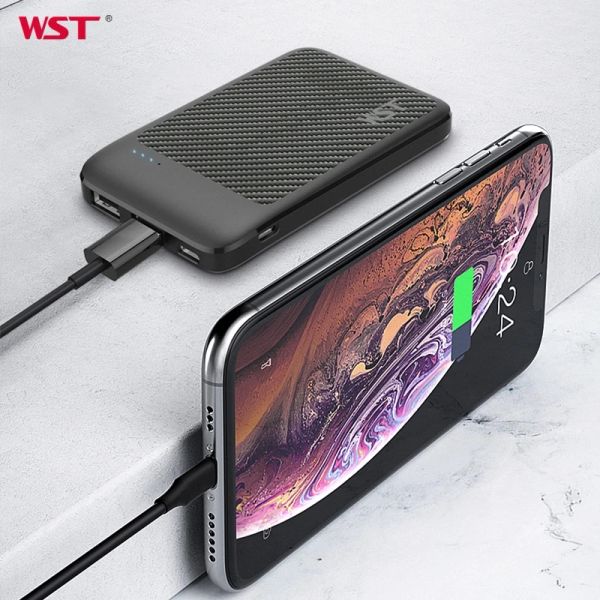 Ladegeräte WST 5000MAH Tragbares Telefon Ladegerät Power Bank External Batterie Ladegerät SL05 Modell