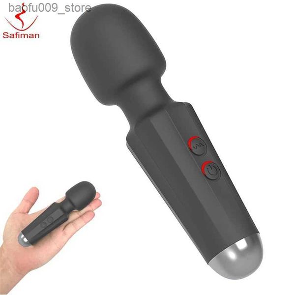 Altri oggetti di bellezza della salute Vibratore Stick per adulti mini g-spot falso pene falso vibratore stimolazione clitoride femmina 10 modalità di vibrazione massaggiatore ricaricabile q240426