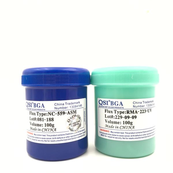 Meias 100g RMA223UV NC559ASM BGA PCB FLUX PASTE SOLDER NOCLEAN / SMD SOLDA PASTE FLUX GREASE Fluxo RMA 223 559