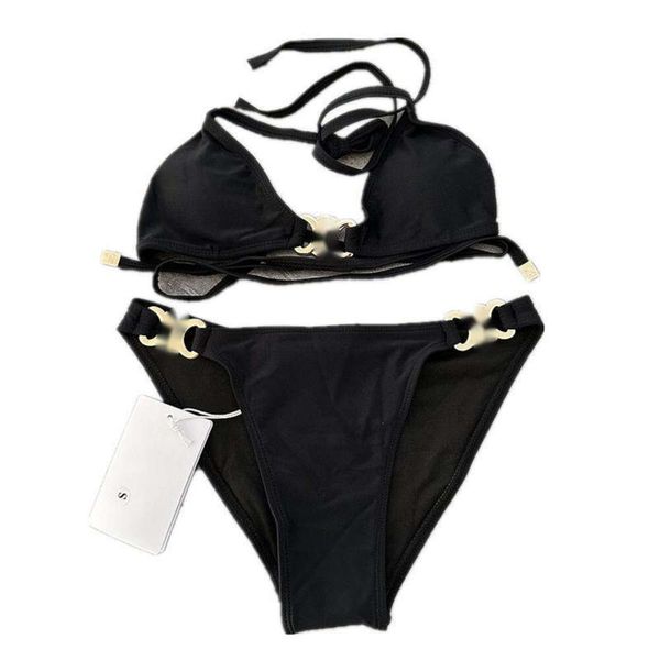 Roupas de designer feminino conjunto de duas peças de biquíni letra de biquíni pendurada biquíni biquíni sexy maiô feminino strap swimsit