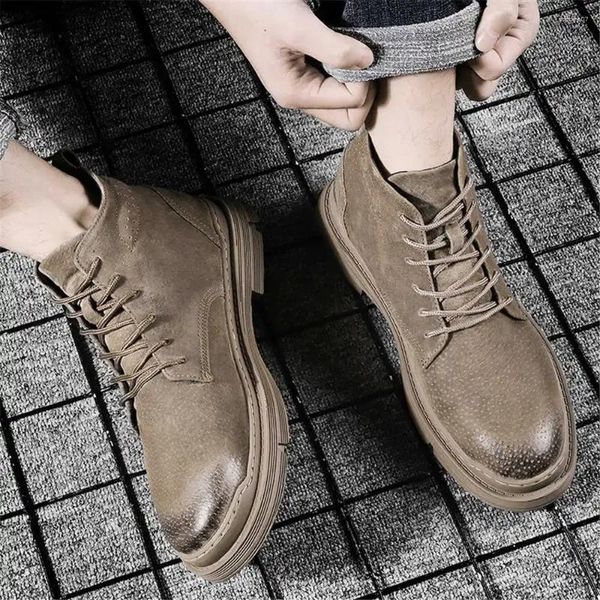 Botas verão 39-44 High Man Shoes Khaki Luxury Men Loaffers Sneakers Sports Wholesale para revender preço acessível Aesthic