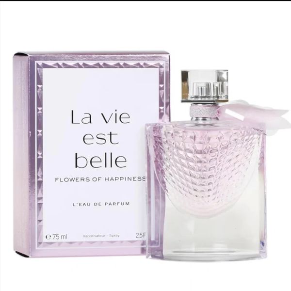 5a oggetto Lady Profume 75ml 2.5floz Grey Ribbon Grey Floral Tipo Flora Flori Frutta fresca ed elegante Floro fruttato di felicità Lunga durata Consegna tempestiva