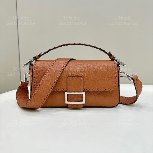 12A Spiegelqualität Luxus -Taschen Klassische Designer -Tasche Ladies 'Handtasche handgefertigt mit echtem Ledertasche 28 cm Umhängetasche Satchel -Tasche Unterarm -Beutel Klappbeutel Qualität Hardware