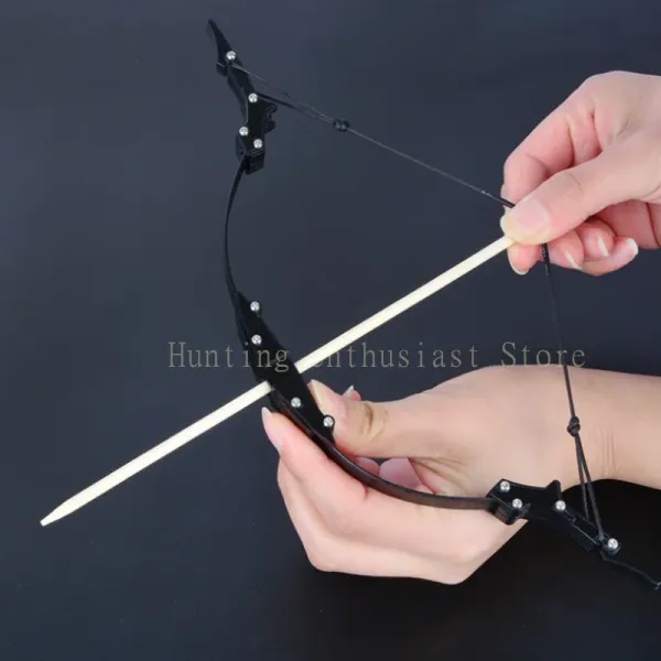 Arrow Outdoor Sports Games Mini Shooting Recurve Bow Archey Toys Pocket Bow Bow Range 30m Kids Toys