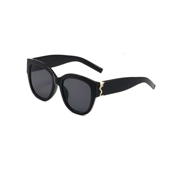 Saintaurent Yslsunglasses Designer 95 Nuovi occhiali da sole occhiali alla moda maschile e telaio grande telaio di api piccoli occhiali da sole ovali