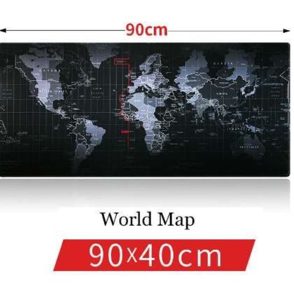 SAGO NEW 90 40CM Pro Gaming Pad Pad Pad Old World Map Dragon Lion Super Mouse Pads для Dota 2 LOL CSGO для игрового игрока MousePad210J