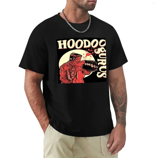 Herren Polos Band Hoodoo Gurus Music Show Tour T-Shirt Vintage Customs Customs Design Ihr eigenes Kurzarm Tee Lustige T-Shirts für Männer