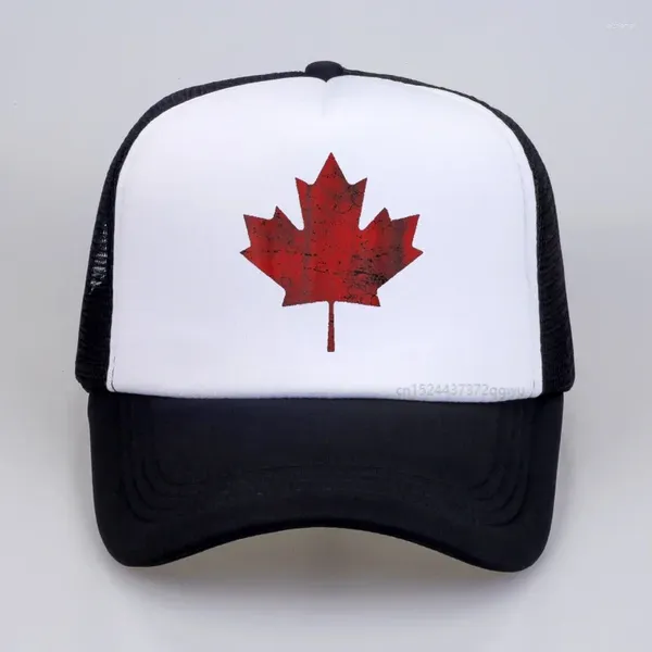 Caps de bola Capace de beisebol masculino para mulheres Mesh respirável Snapback Hat Canada Printing Bone Gorras Casual Casquette