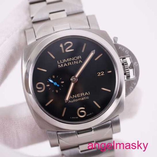 Panerai Male Wrist Watch Luminor Pam00723 Esportes masculinos Assista Large Dial Função Luminosa Data Exibir Máquinas Automáticas Swiss Famous Watch Luxury Gasage 44mm