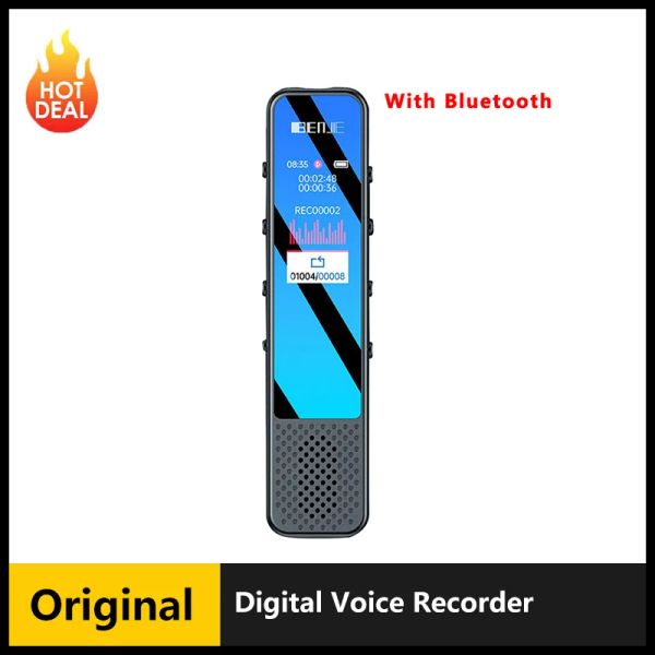 Recorder 16/32G Digital Voice Recorder USB Stift Audio Recorder Intelligent Rauschreduktion Aufnahme mit Mikrofondiktaphon MP3 -Player