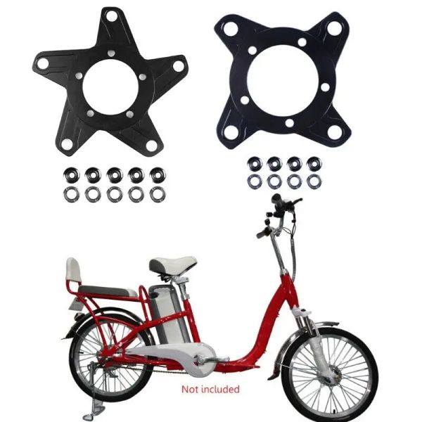 Accessori Bafang Ebike BBS01 BBS02 Bike Mid Motor Spider Adattatore Anello 104BCD/130BCD Catena R8B2