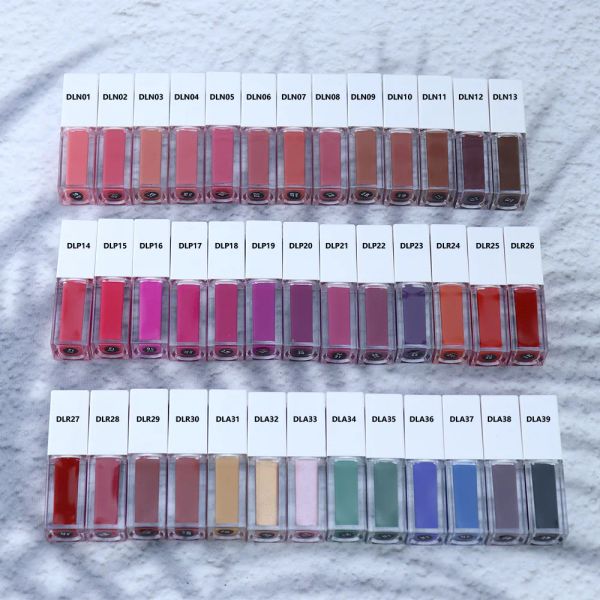 Lippenstift benutzerdefinierte Logo Matte Lippenstift wasserdichte lang anhaltende nackte rot lippen matte flüssige Lippenstift Lipgloss Schönheit Kosmetisches Make -up Großhandel Großhandel