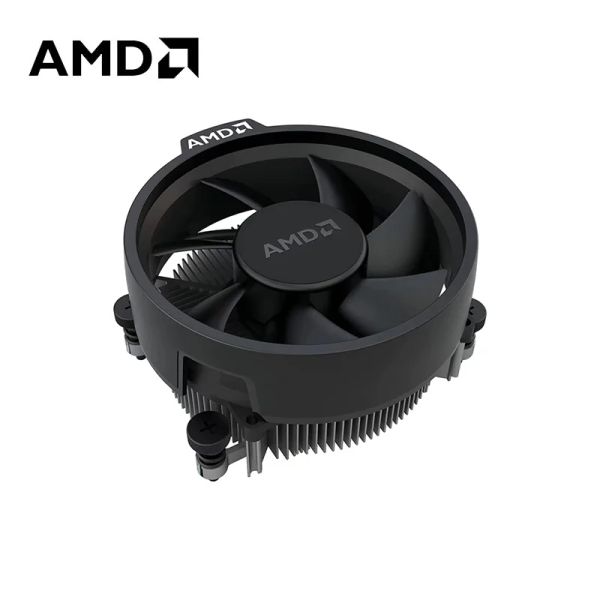 Pads AMD Wraith Stealth Socket AM4 4Pin -Anschluss CPU -Kühler mit Aluminium -Wärme -Lüfter (schlank)