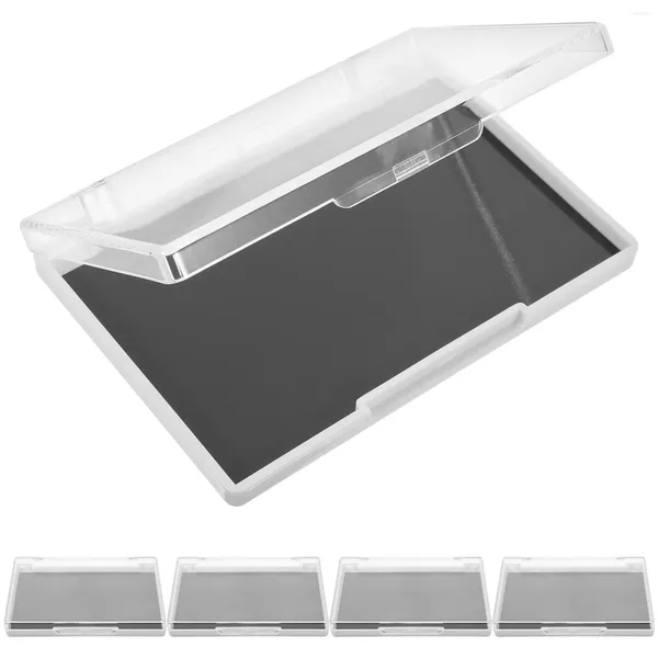 Garrafas de armazenamento 5 PCs sombra de bandeja de maquiagem vazia bandejas de bandejas de paletes magnéticos para placa de paleta de plástico
