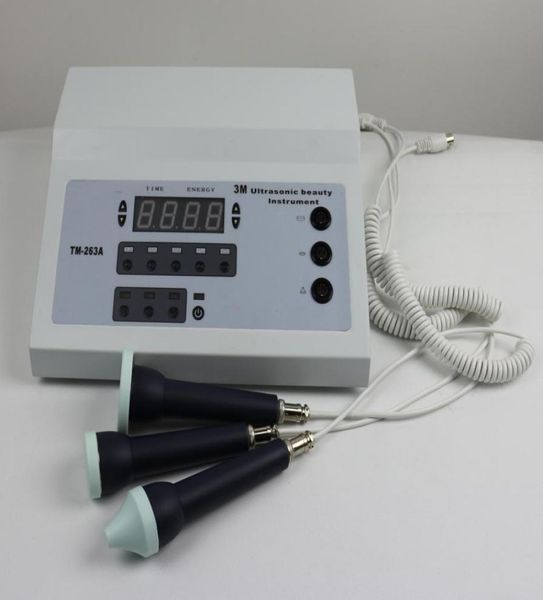 Profesyonel Cilt Bakımı Yüz Temiz Taşınabilir Ultrason Fizik Tedavi Ekipmanı 3 MHz Ultrason Yüz Makineleri TM263A8197178